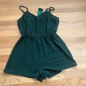 SHEIN Forest Green Romper